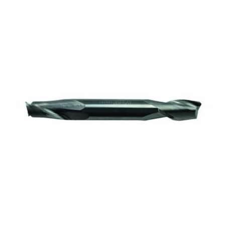 Morse End Mill, Center Cutting Double End Stub Length, Series 5947, 716 Cutter Dia, 3 Overall Length,  57259